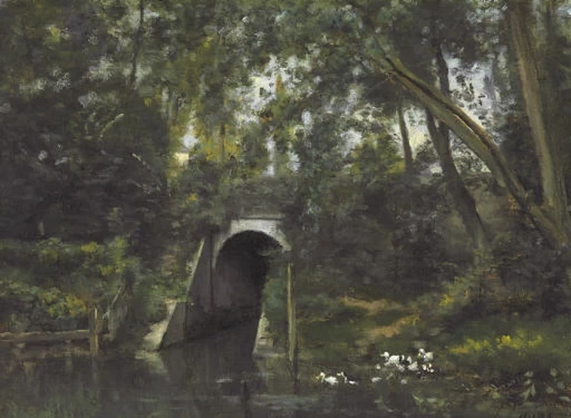 Braccio della Senna vicino a Neuilly